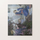 Puzzle Annonciation de John William Waterhouse (Vertical)