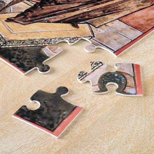 Puzzle Annonciation Icône byzantine chrétienne orthodoxe (Côté)