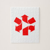 Puzzle Annuler le recyclage du symbole (Vertical)