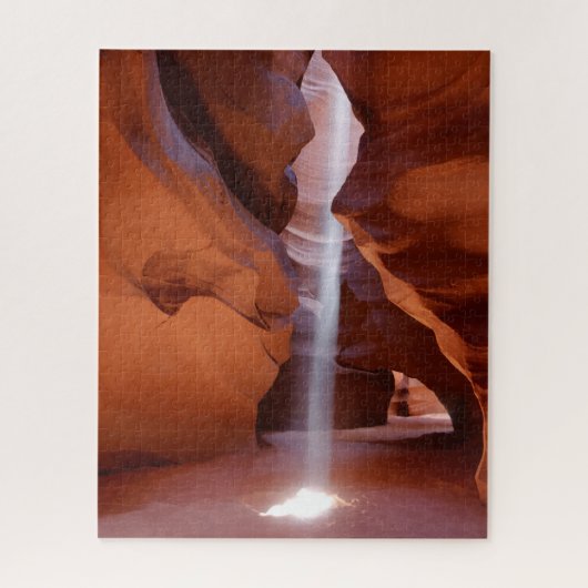 Puzzle Antelope Canyon en Arizona avec poutre légère (Vertical)