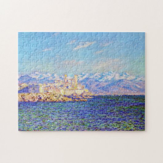 Puzzle Antibes Afternoon Effet Claude Monet mer vibrante (Horizontal)
