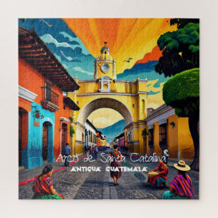 Puzzle Antigua Guatemala   Voyager Vintage