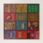 PUZZLE ANTIQUE 19E SIÈCLE LIVRES ART (Horizontal)