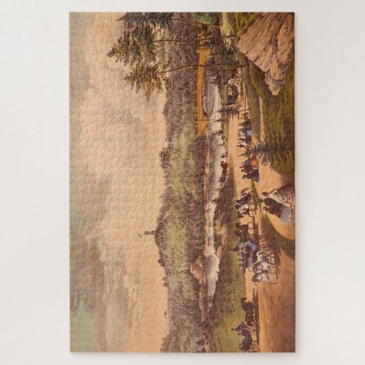 Puzzle Antique Central Park #1 (Vertical)