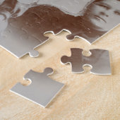 Puzzle Antique Famille Collage Photo B&W Image (Côté)