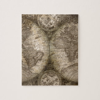 Puzzle Antique Historique Ancien Monde Atlas Continents
