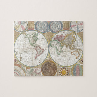 Puzzle Antique Historique Ancien Monde Atlas Continents