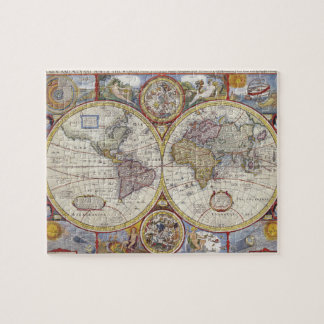 Puzzle Antique Historique Ancien Monde Atlas Continents