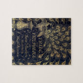 Puzzle Antique Jane Austen Fierté et préjugé Peacock (Horizontal)