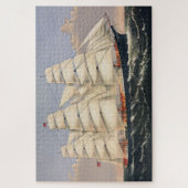 Puzzle Antique Navire de Navigation Maritime Currier & Iv (Vertical)