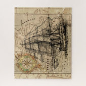 Puzzle Antique Old General France (Vertical)