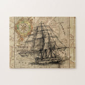 Puzzle Antique Old General France (Horizontal)