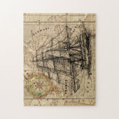 Puzzle Antique Old General France (Vertical)