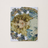Puzzle Antique Petite fille Portrait enfant Beau (Vertical)