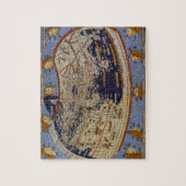 Puzzle Antique Ptolemaic World Map, Johannes of Arnsheim (Vertical)