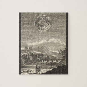 Puzzle Antique Renaissance Ère Lune par Allain Mallet