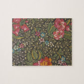 Puzzle Antique Toile de Jouy 1800 Branches florales (Horizontal)