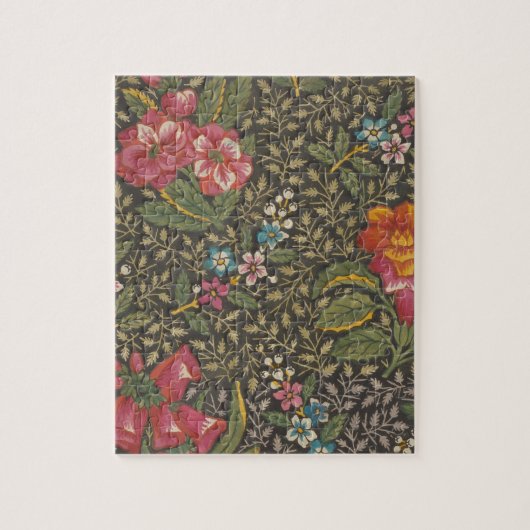 Puzzle Antique Toile de Jouy 1800 Branches florales (Vertical)