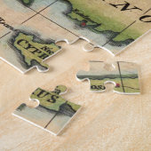 Puzzle Antique vieille carte inspirée (2) (Côté)