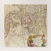 Puzzle Antique vieille carte inspirée (6) (Horizontal)