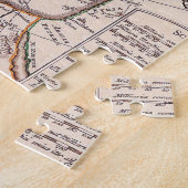 Puzzle Antique vieille carte inspirée (9) (Côté)