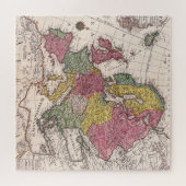 Puzzle Antique vieille carte inspirée (9) (Horizontal)