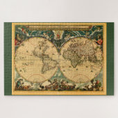 Puzzle Antique World Map - 1664 (Horizontal)
