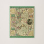 Puzzle Antique World Map by Carington Bowles, environ 178 (Vertical)