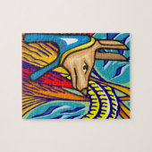 Puzzle Anubis égyptien (Horizontal)