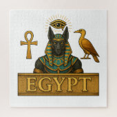 Puzzle Anubis & Thoth – Ancient Egyptian Symbols (Vertical)