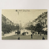 Puzzle Anvers 1900 Anvers De Keyser Avenue Anvers (Horizontal)