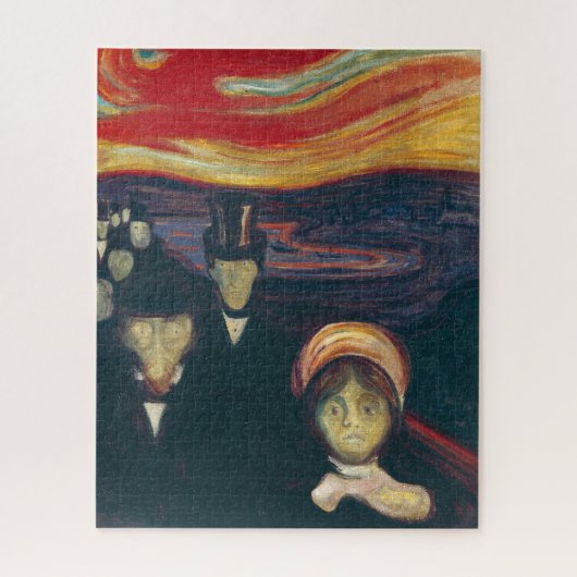 Puzzle Anxiété par Edvard Munch (Vertical)