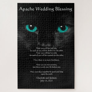 Puzzle Apache Mariage Bénédiction Chat Noir