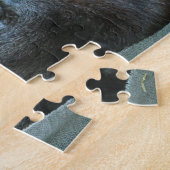 Puzzle Ape hood ~ Japonais Gorilla Manger (Côté)