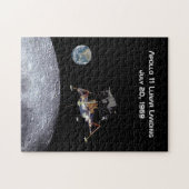 Puzzle Apollo 11 Débarquement lunaire (Horizontal)