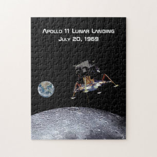 Puzzle Apollo 11 Débarquement lunaire