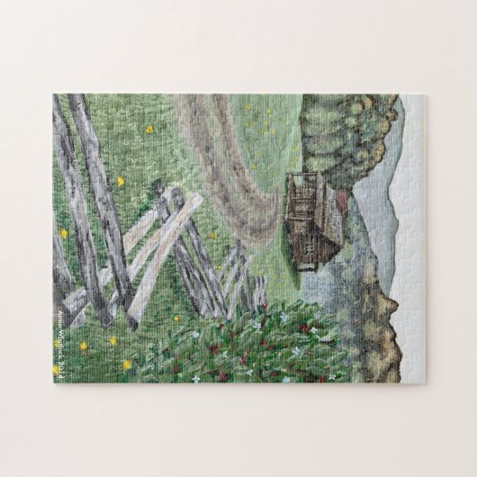 Puzzle appalachien de cabine (Horizontal)