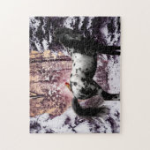 Puzzle Appaloosa Horse & Cardinals (Vertical)