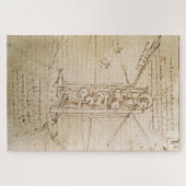 Puzzle Appareil volant (c.1487) par Leonardo da Vinci (Horizontal)