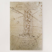 Puzzle Appareil volant (c.1487) par Leonardo da Vinci (Vertical)