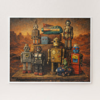PUZZLE APPEL NOMINAL POUR ROBOTS SPATIAUX EN JOUETS SCI-F