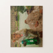 Puzzle Appel photo-Singe Badami Inde (Vertical)
