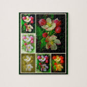 Puzzle Apple Blossom Collage - Photo numérique améliorée (Vertical)