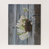 Puzzle Apple Blossom Still Life – Original Fine Art Print (Vertical)