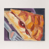 Puzzle Apple Pie Thanksgiving Watercolor (Horizontal)