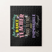 Puzzle Appréciation de l'enseignant de ballet - Citation  (Vertical)