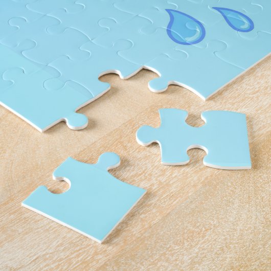 Puzzle Apprend le dauphin rose (Côté)