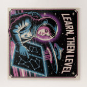 Puzzle Apprends, Puis Monte en Niveau (Horizontal)