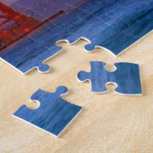 Puzzle Après coucher du soleil à la plage de Baker (Côté)