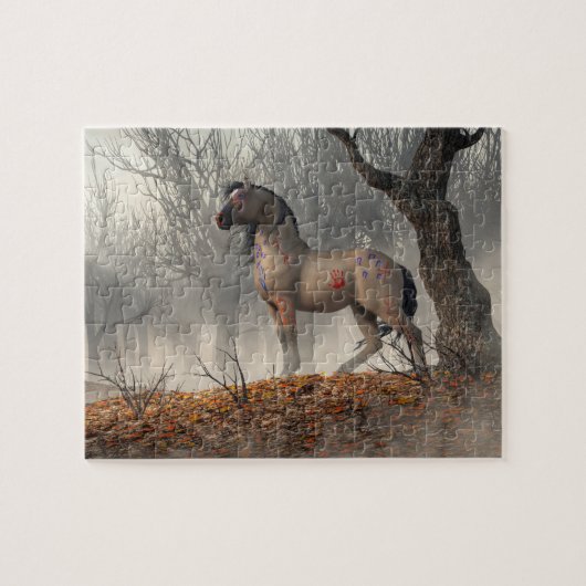 Puzzle Après les Dernières chutes Leaf (Horizontal)